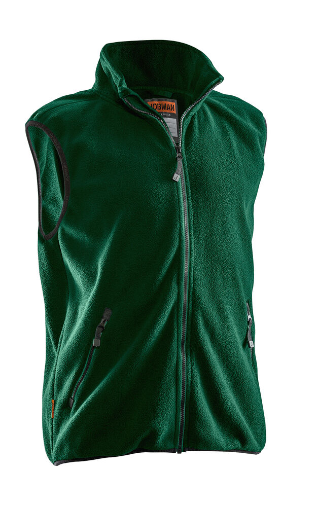 Jobman - 7501 Fleece Vest - Bosgroen