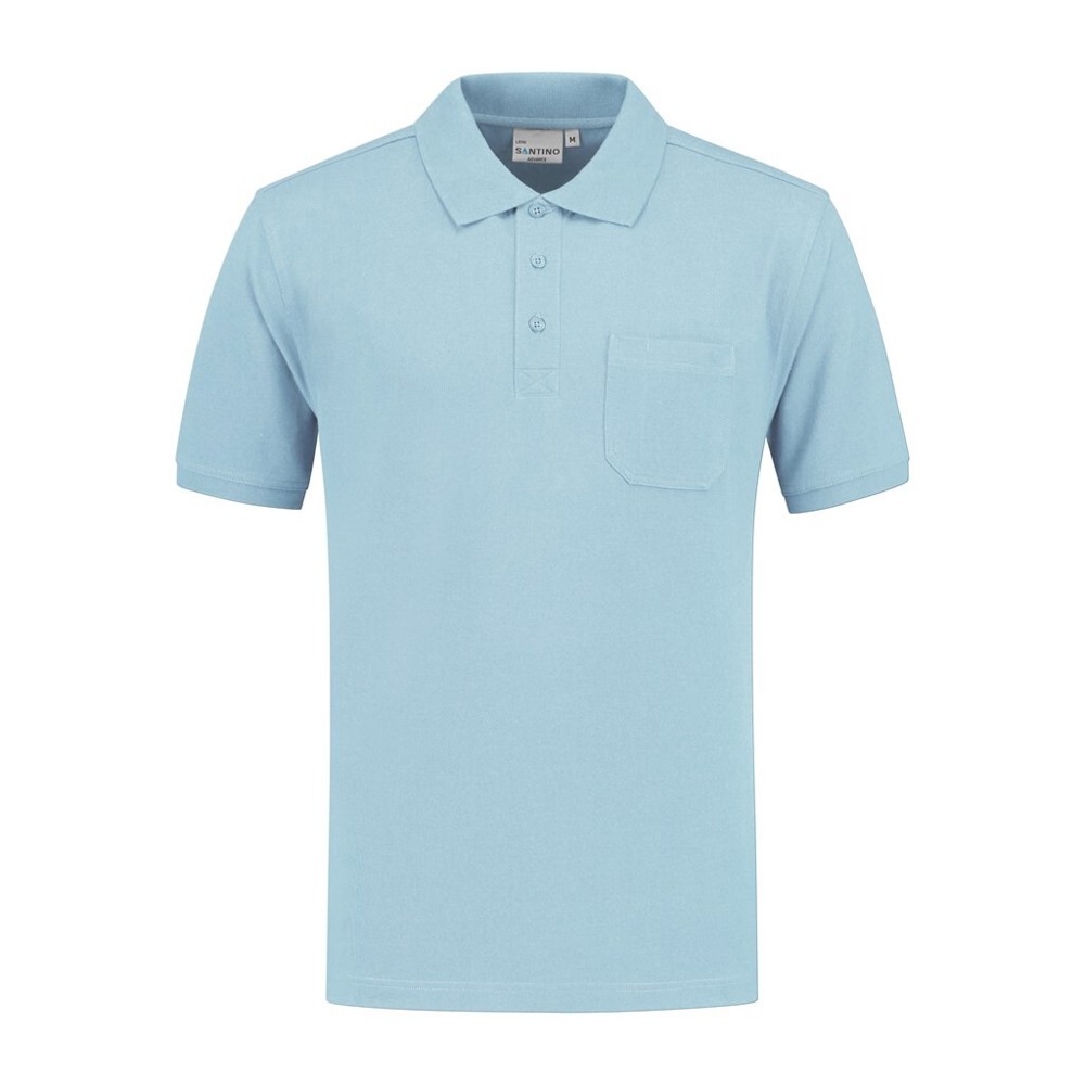 Santino Poloshirt Lenn - Ice Blue