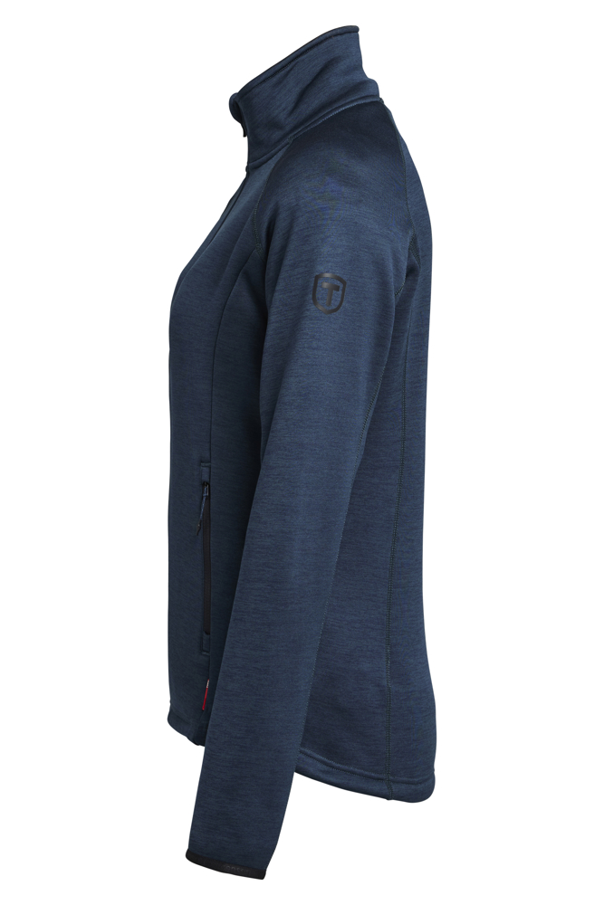 TXlite Midlayer Zip Dames - Donkerblauw