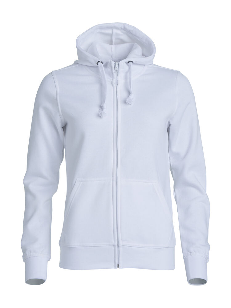 Clique - Basic Hoody Full Zip Women - Wit