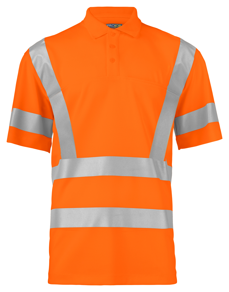 6040 SIGNALISATIEPOLO EN ISO 20471 KLASSE 3 - Oranje