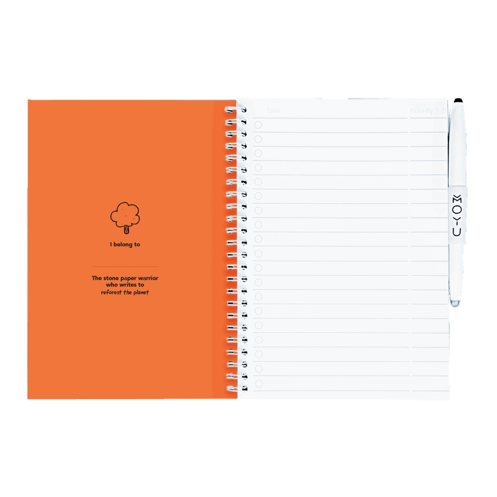 A5 notitieboek herschrijfbaar Hardcover