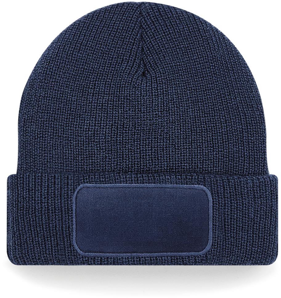 B440 - Thinsulate™ Patch Beanie - French Navy