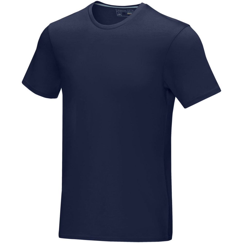 Azurite heren T-shirt met korte mouwen biologisch textiel - Marineblauw