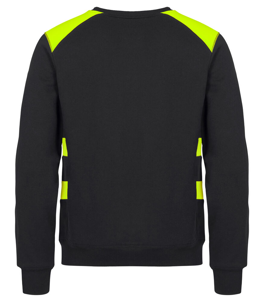 Clique - Ambition Roundneck Signaalgeel L