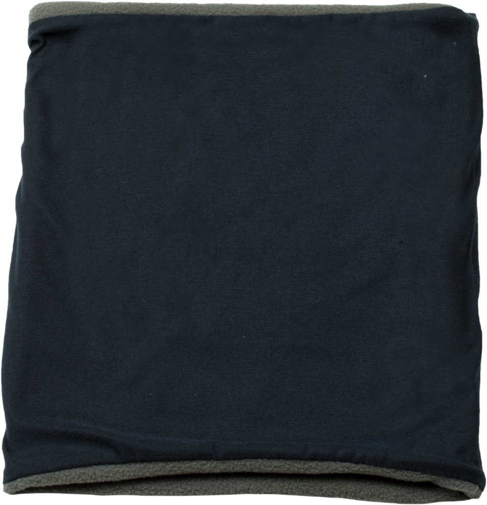 KP121 - Fleece gevoerde nekwarmer - Navy / Slate Grey