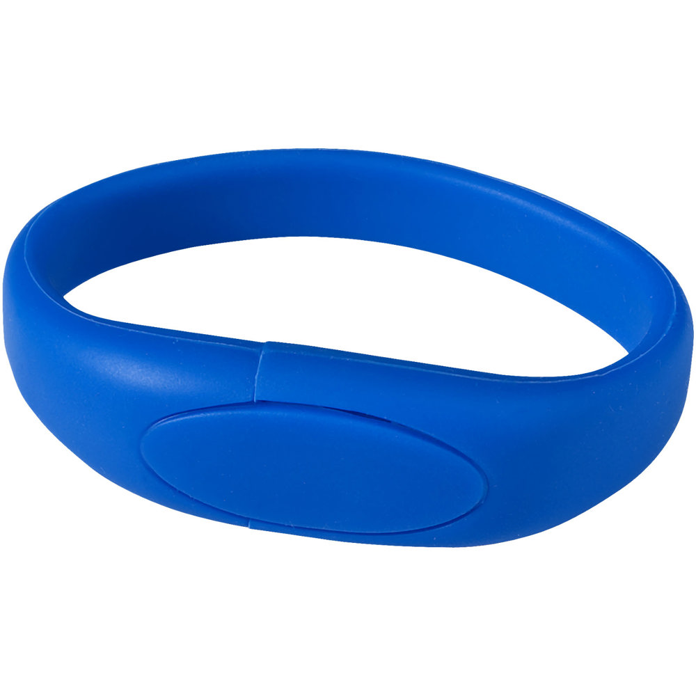 Bracelet USB stick - Middelblauw