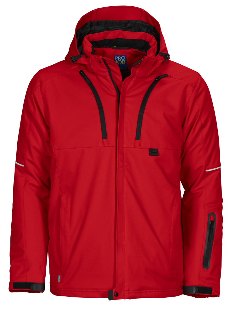 3407 GEVOERDE SOFTSHELL JAS