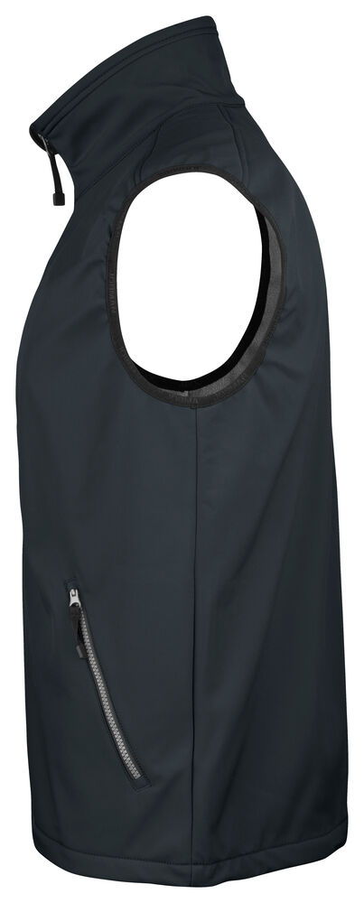 Jobman - 7502 Softshell Vest Zwart XXL