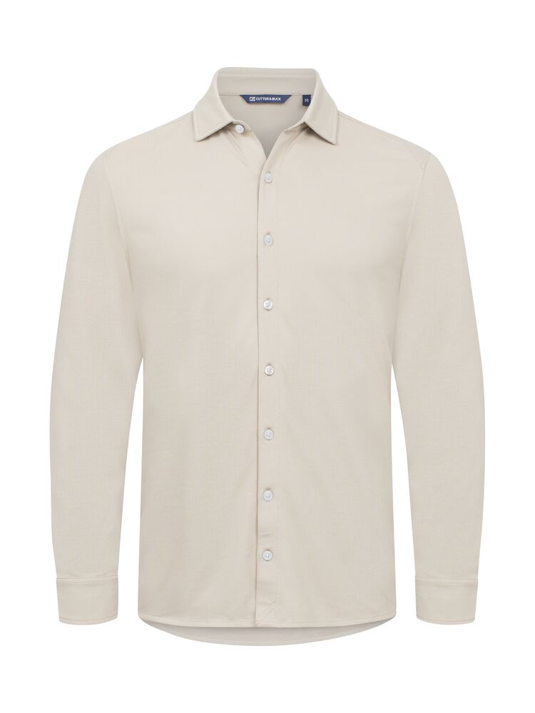 Cutter & Buck - Advantage Shirt Heren - beige