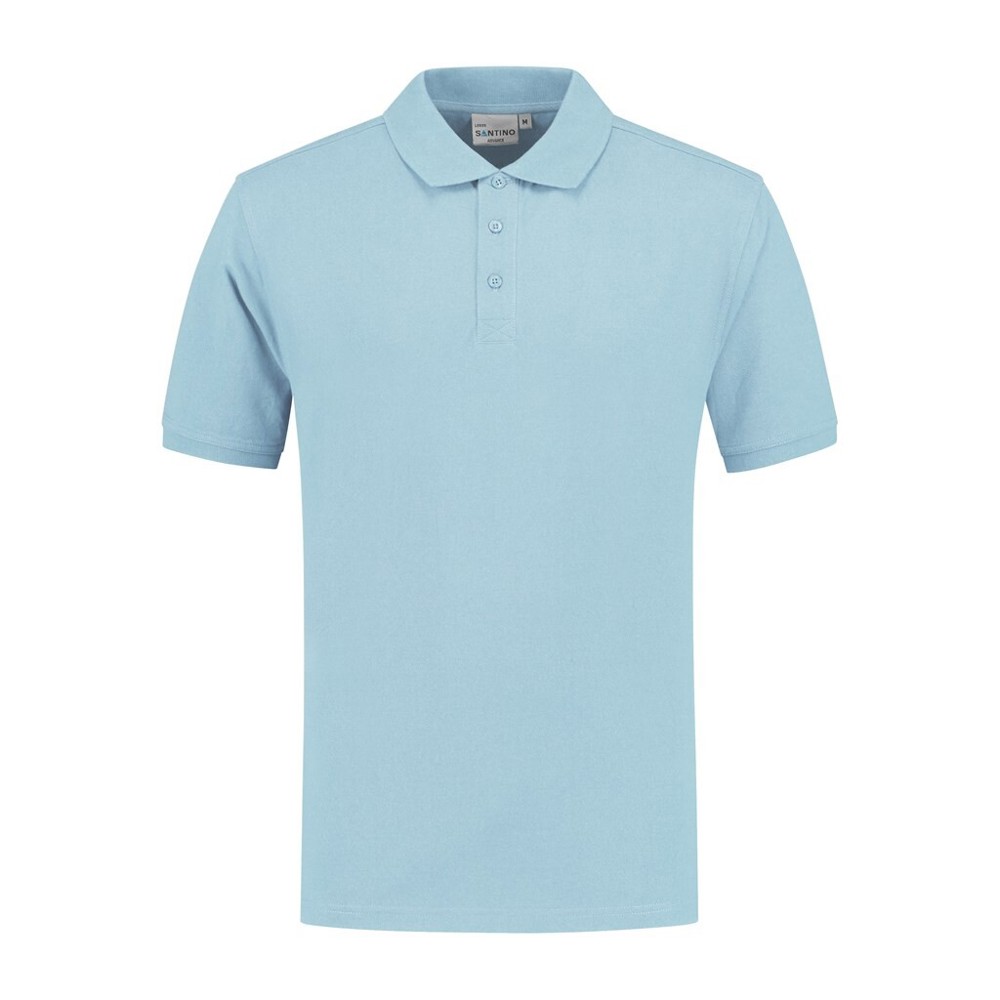 Santino Poloshirt Leeds - Ice Blue