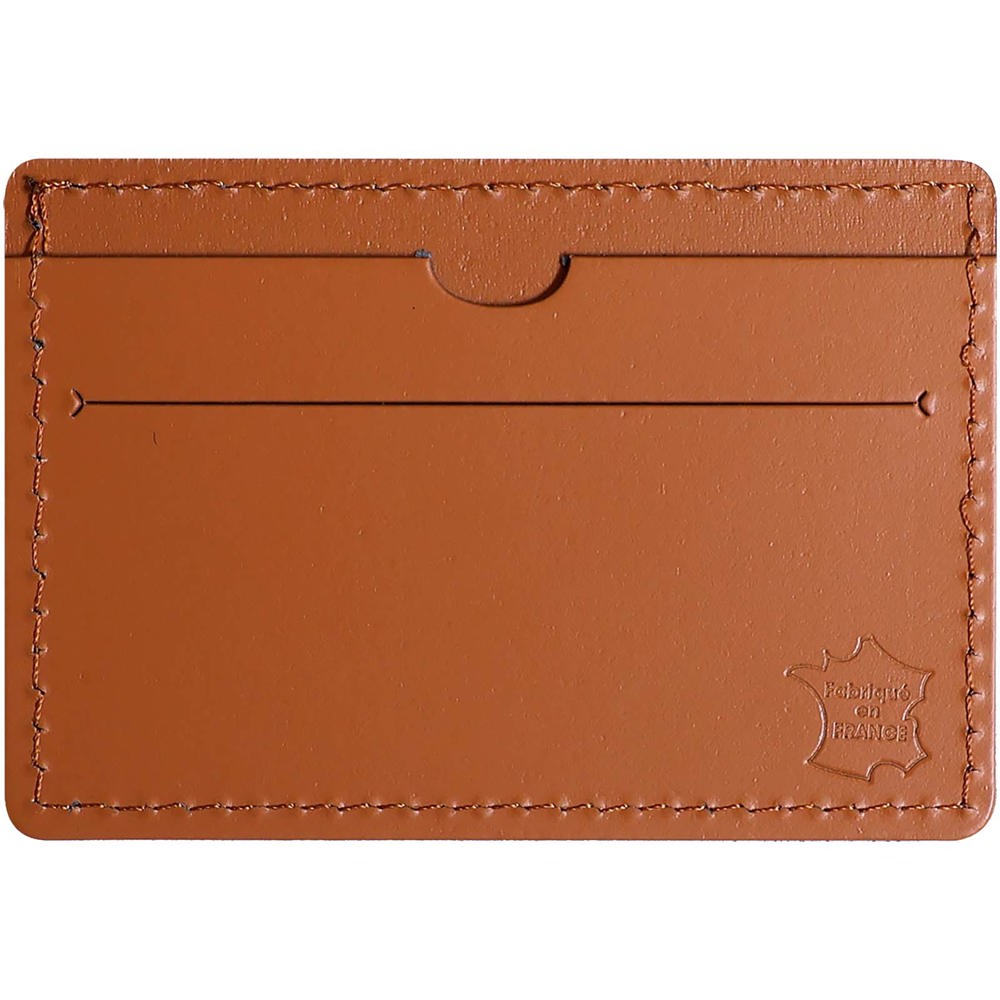 Citizen Green Tintin gerecyclede leren kaarthouder - bruin