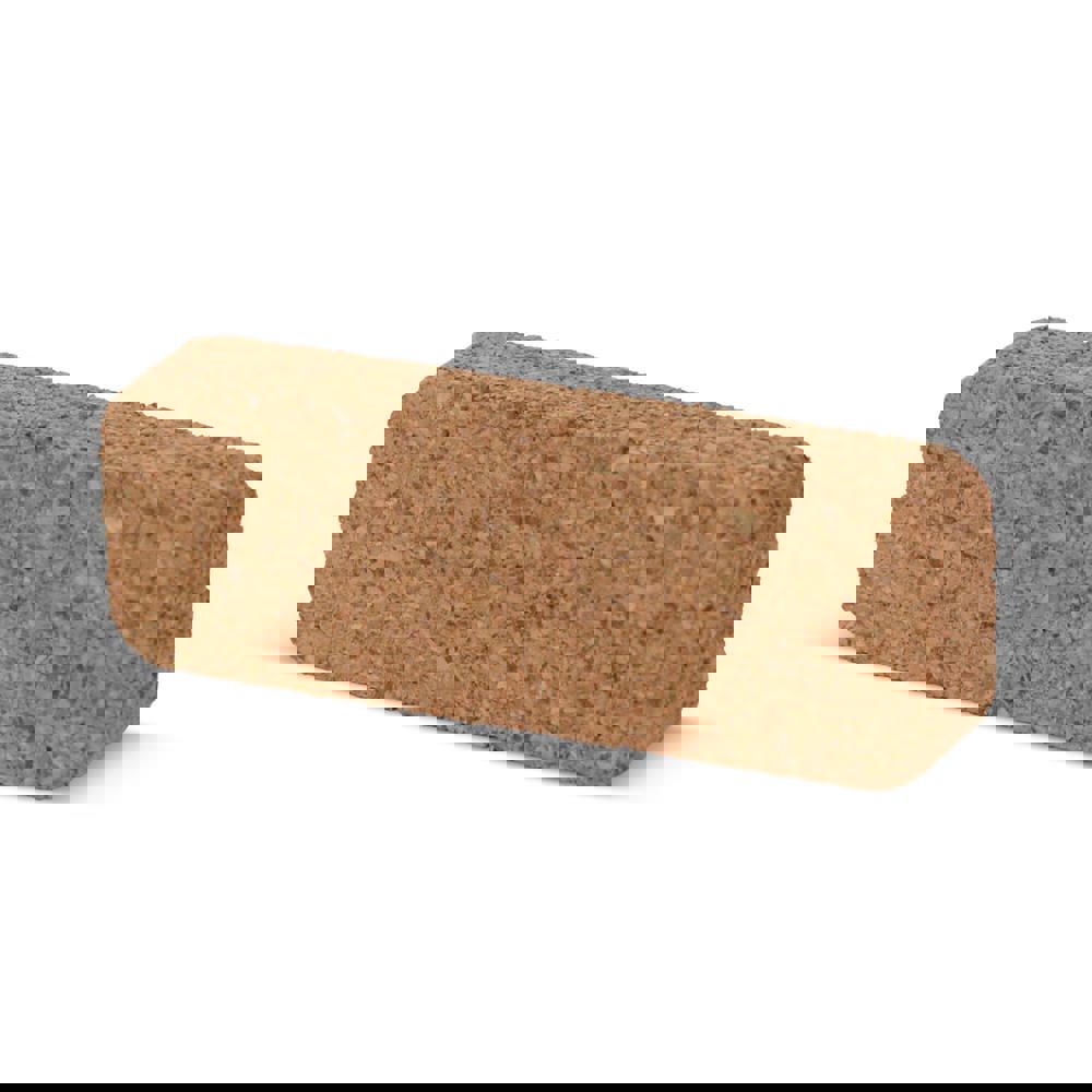 Naambadge van kurk met magneet