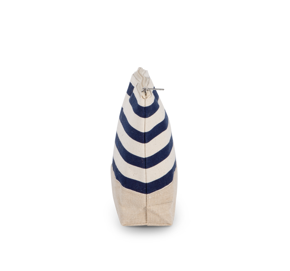 KI0752 - Tasje met marineprint voor accessoires