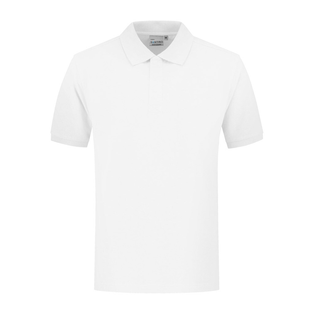 Santino Poloshirt Lisbon - White