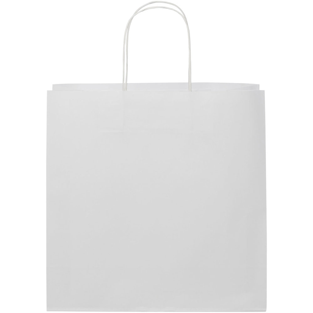 Papieren tas 120 g/m2 gemaakt van kraftpapier met gedraaide handgrepen - 31 x 12 x 31 cm