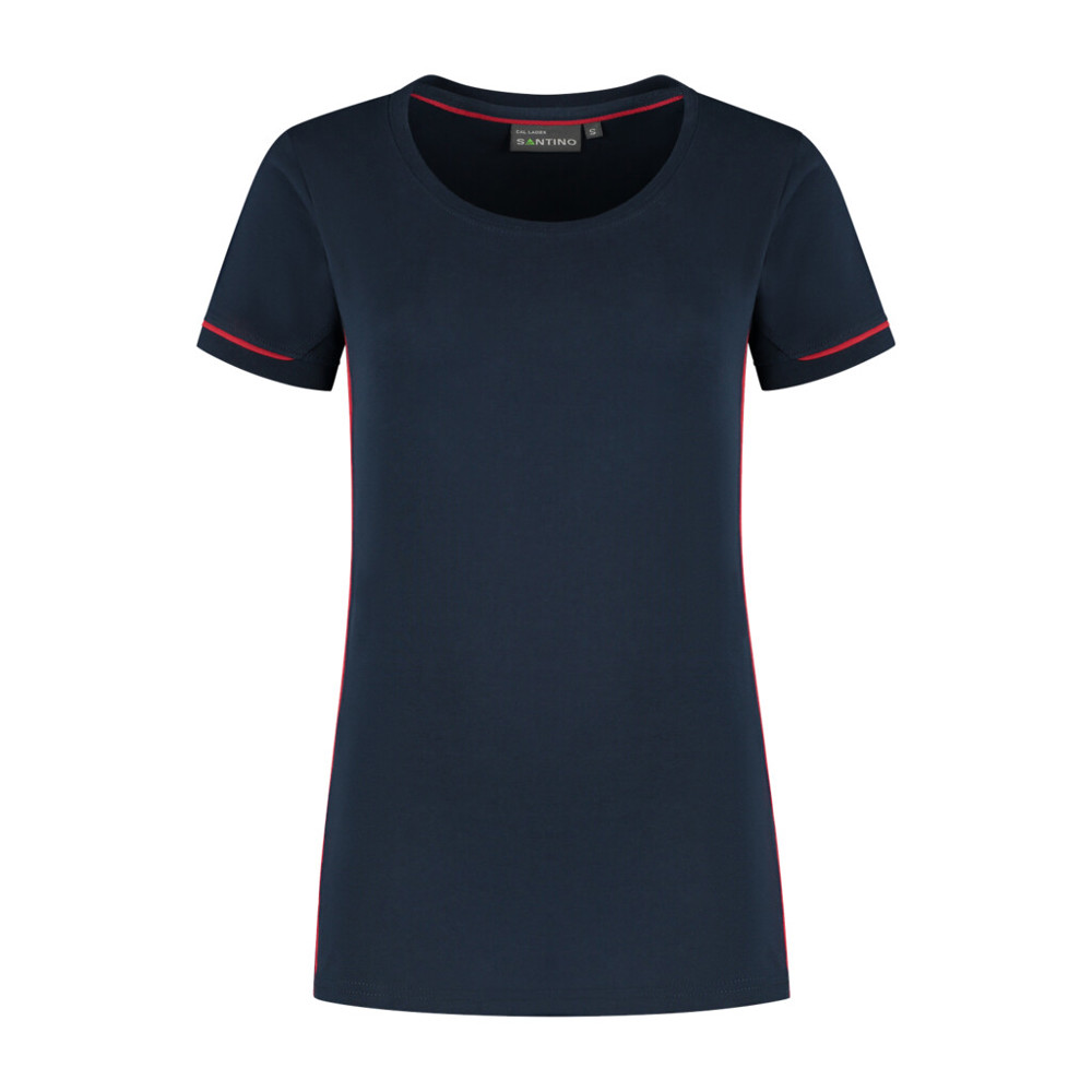 Santino T-shirt Cal Ladies - Real Navy / Red