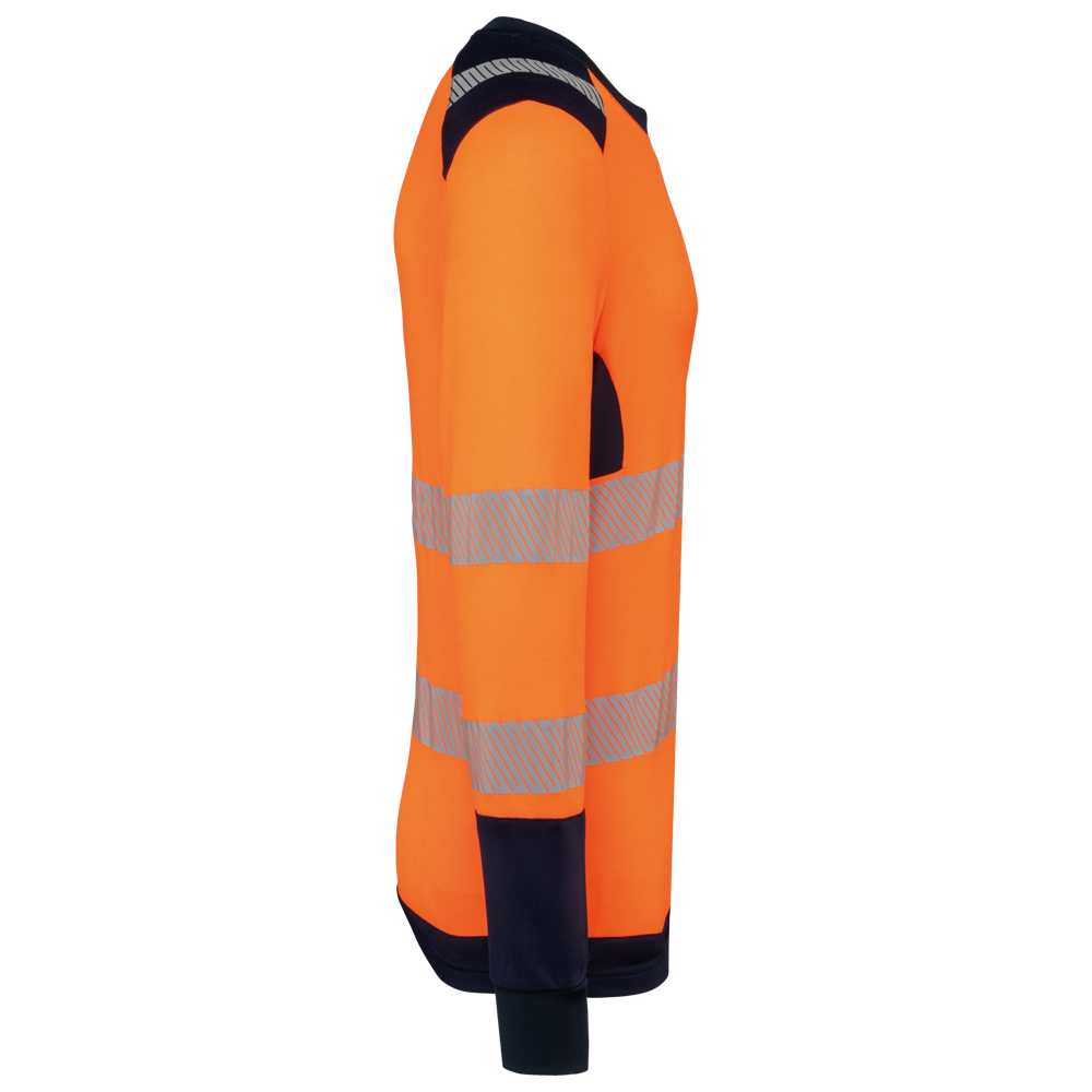 WK361 - Gerecycled veiligheids-T-shirt lange mouwen