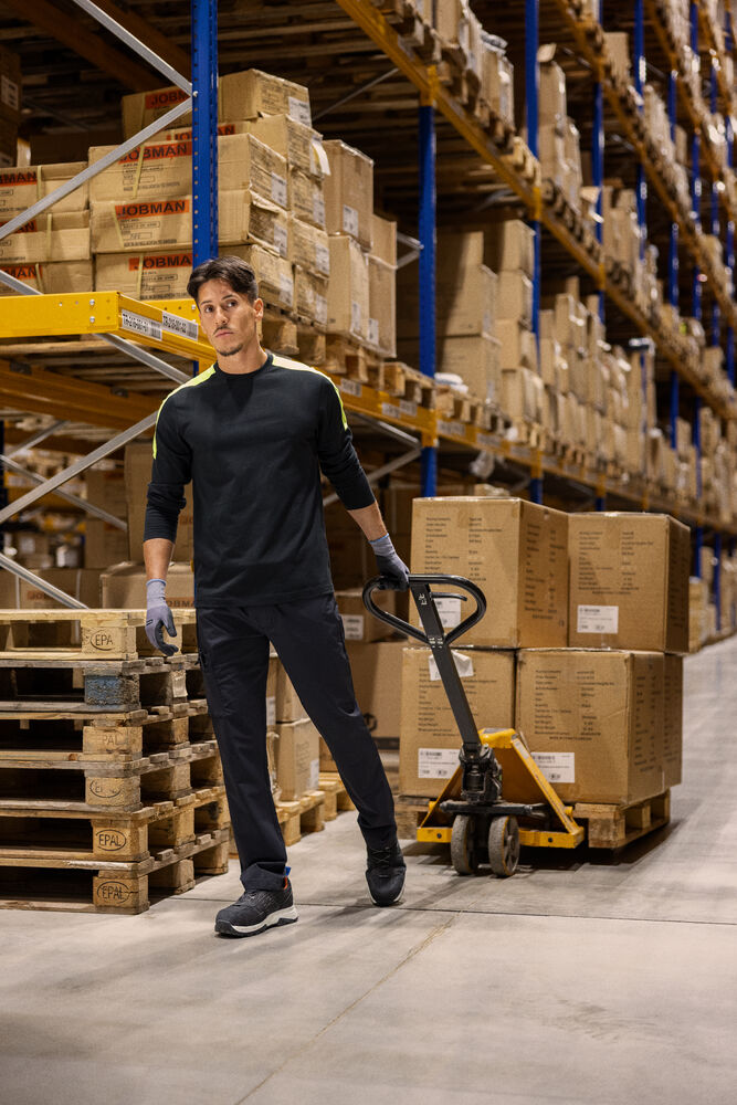 Jobman - 5130 Longsleeve T-shirt Navy S