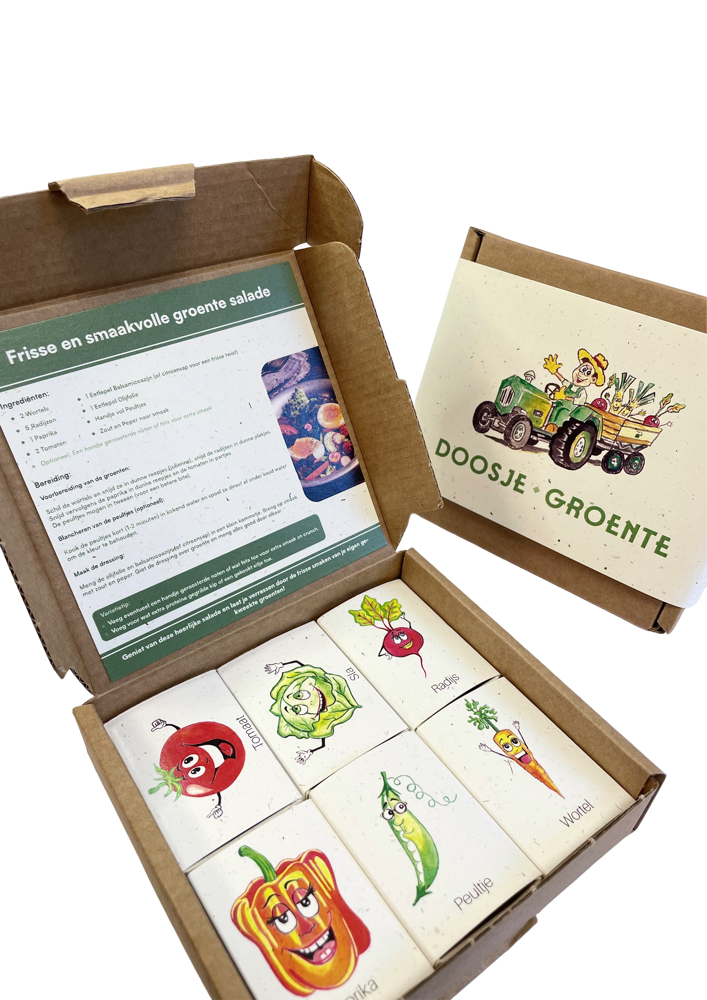 Tinkle Alarm - Groente kweekdoosje set 6 stuks