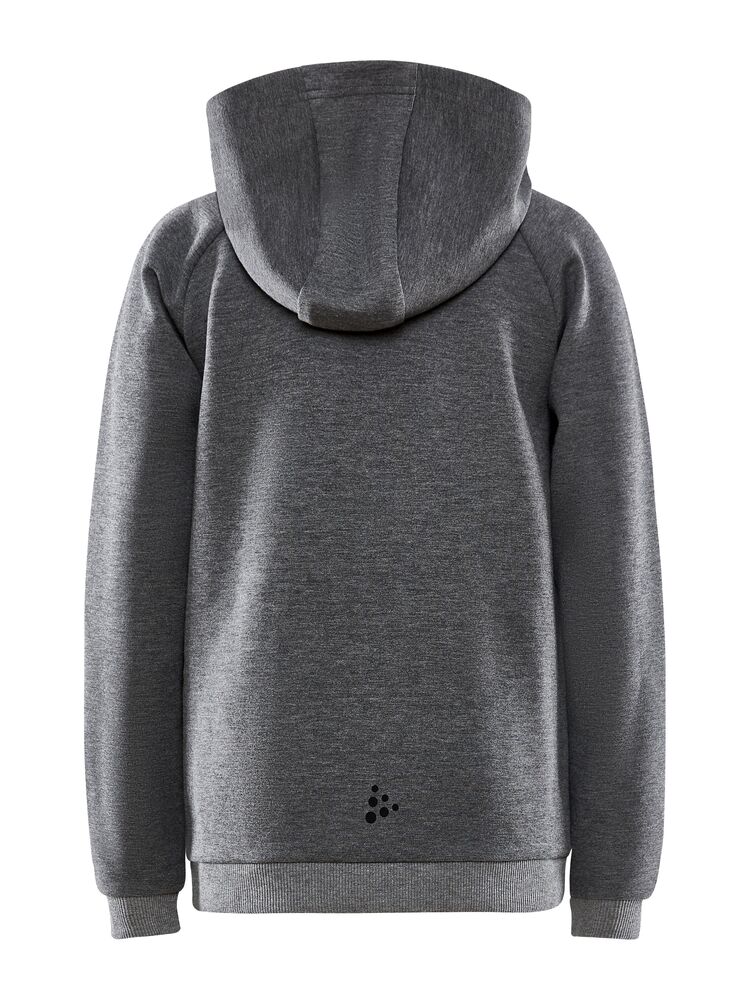Craft - CORE Soul Hood Sweatshirt Jr Dk Grey Melange 158/164