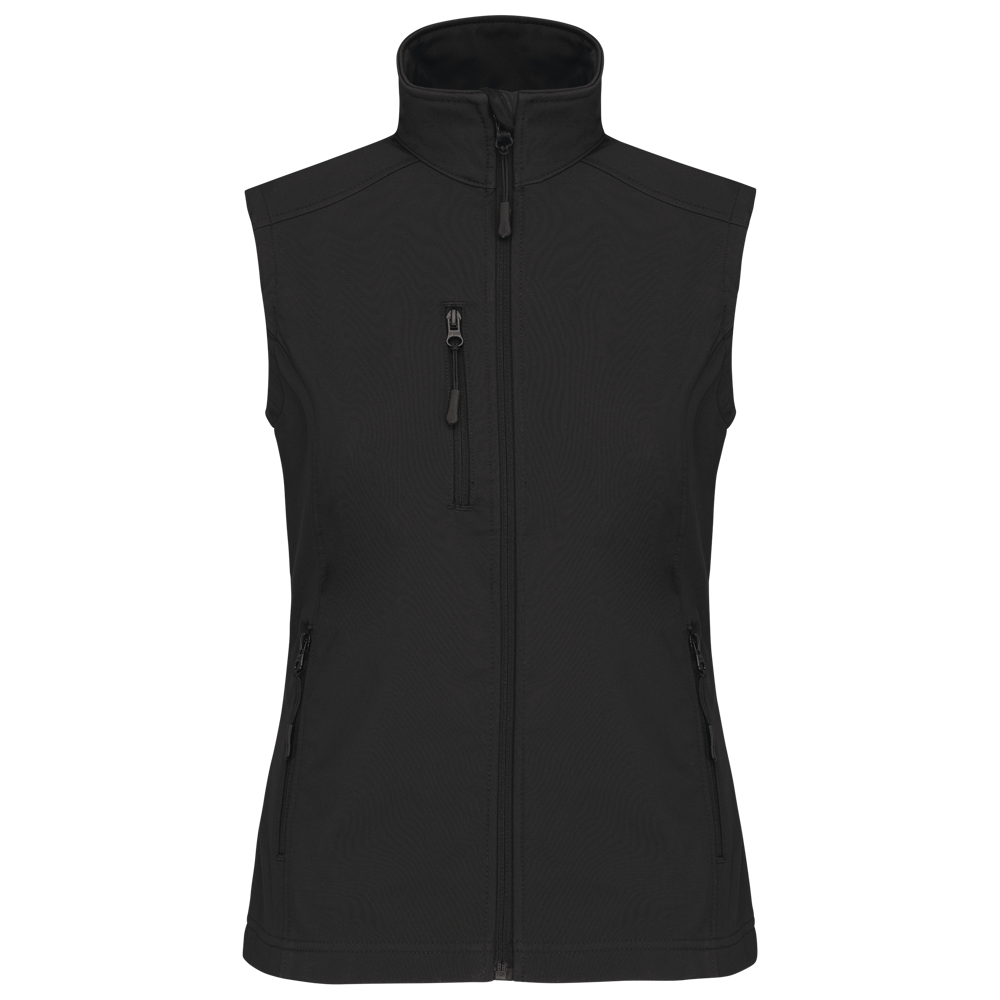 K404 - Dames softshell bodywarmer - black