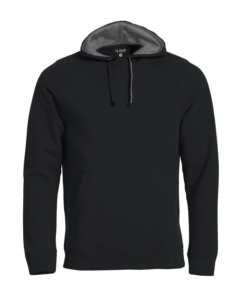 Clique - Classic Hoody - Zwart