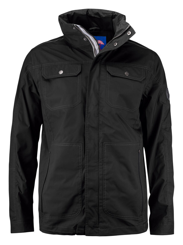 Cutter & Buck - Clearwater Rain Jacket Heren - zwart