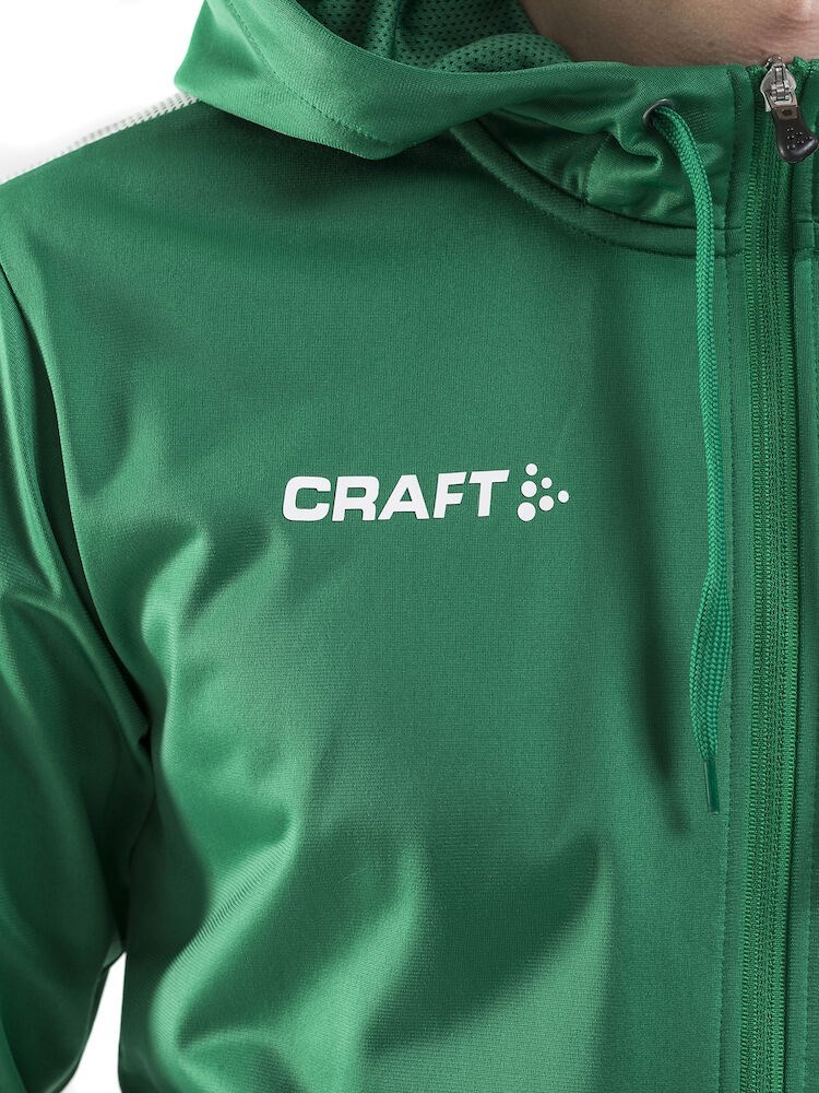 Craft - Pro Control Hood Jacket M Team Green/White M