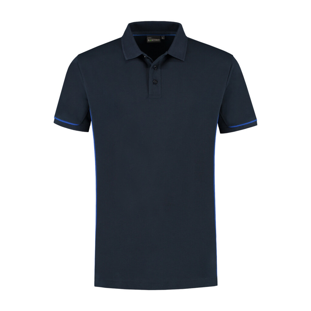 Santino Poloshirt Carsen - Real Navy / Royal Blue