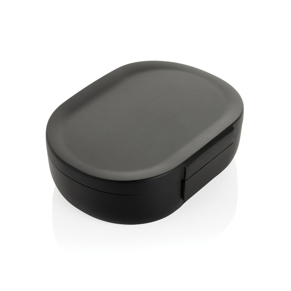 Avira Atlas RCS gerecyceld plastic 700ML lunchbox - zwart (± PMS Black)