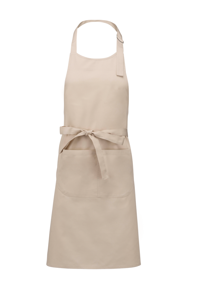 K885 - Katoenen schort met zak