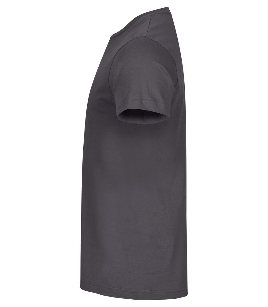 Clique - Basic-T Metaalgrijs S