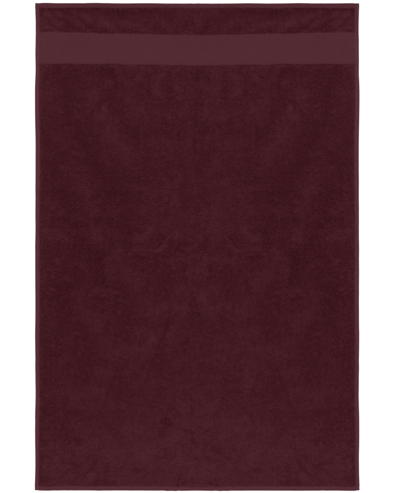 - Strandlaken - bordeaux