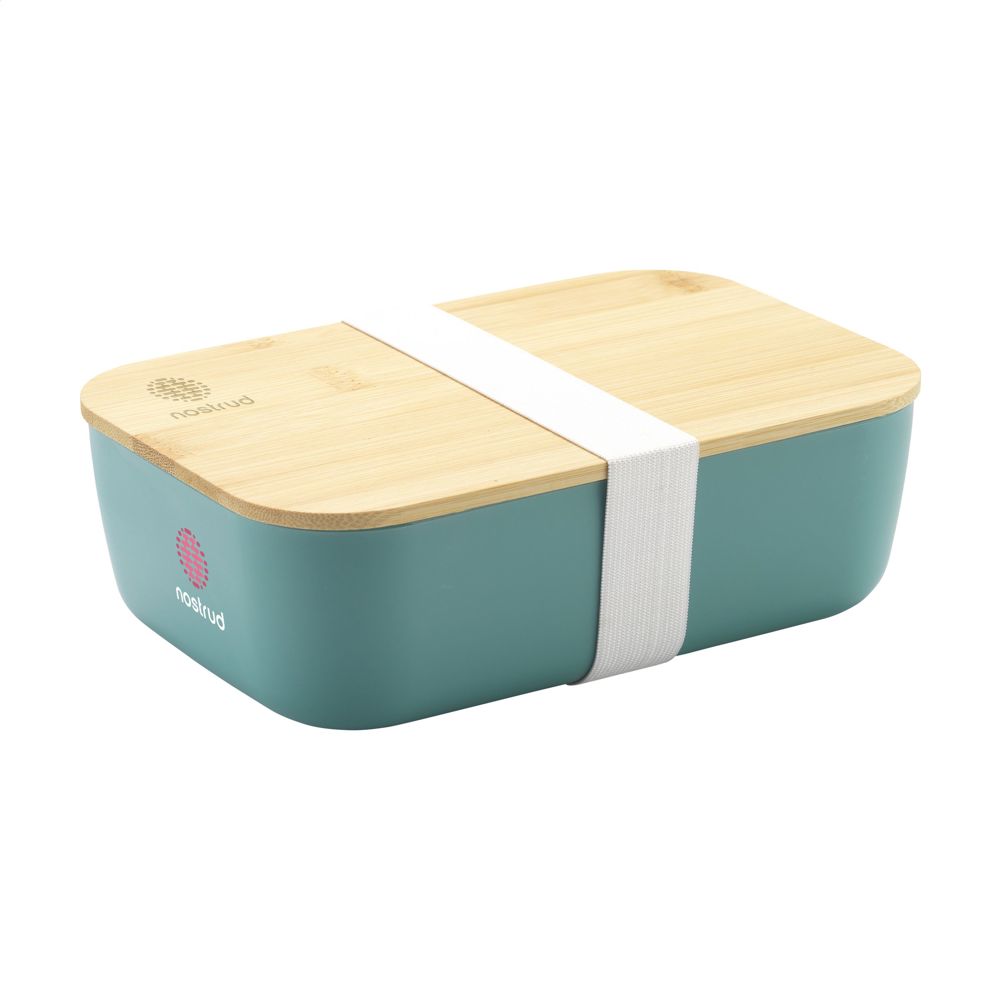 Midori Bamboo Lunchbox - petrol