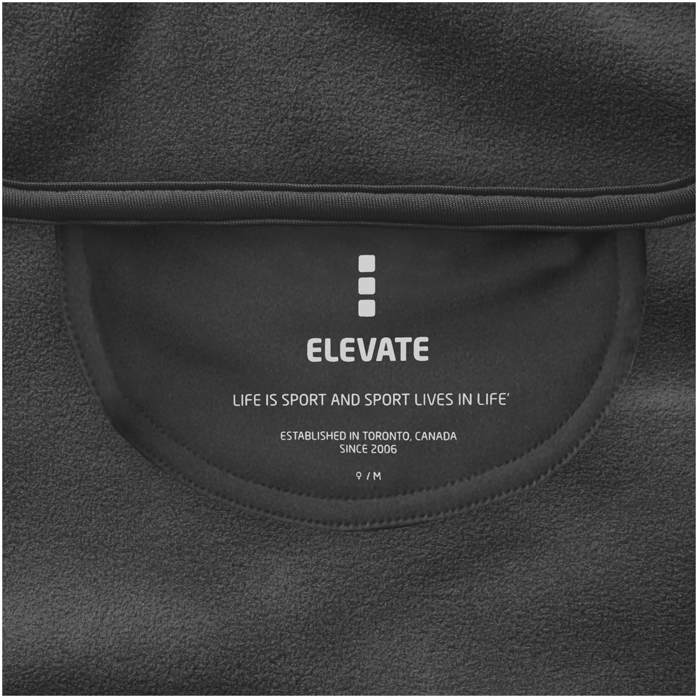 Brossard fleece dames jas met ritssluiting