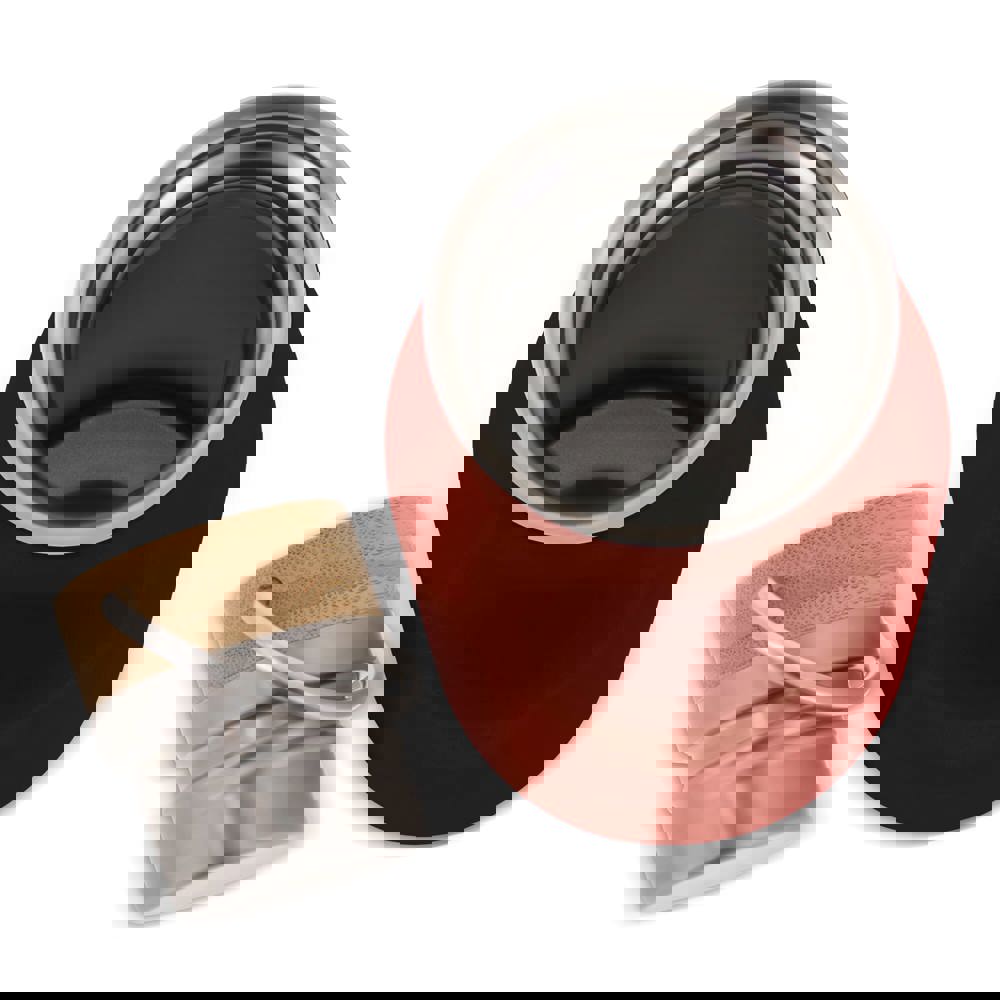 Thermo fles met bamboe deksel 500ml