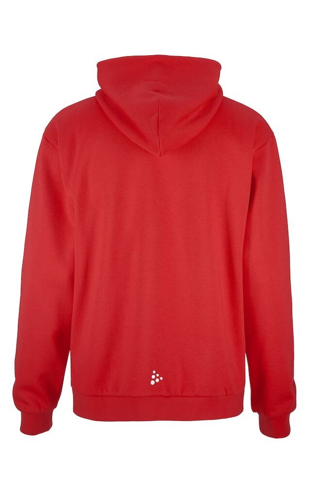 Craft - Community 2.0 Logo FZ Hoodie M Bright red XXL