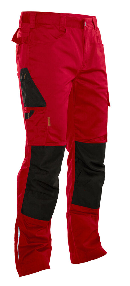 Jobman - 2321 Service Trousers Rood/Zwart C58