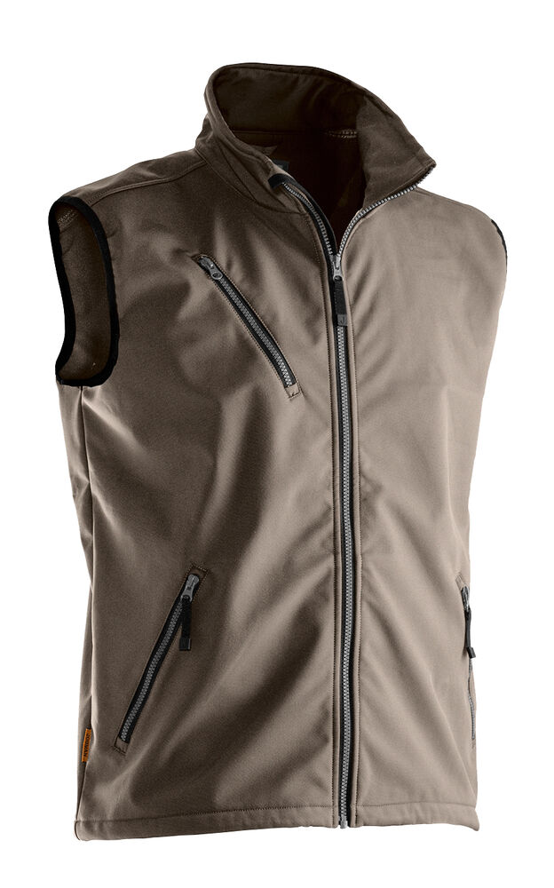 Jobman - 7502 Softshell Vest - Khaki