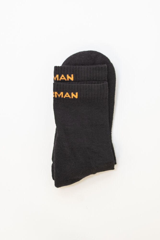 Jobman - 9597 Merino Sock Medium Zwart 46