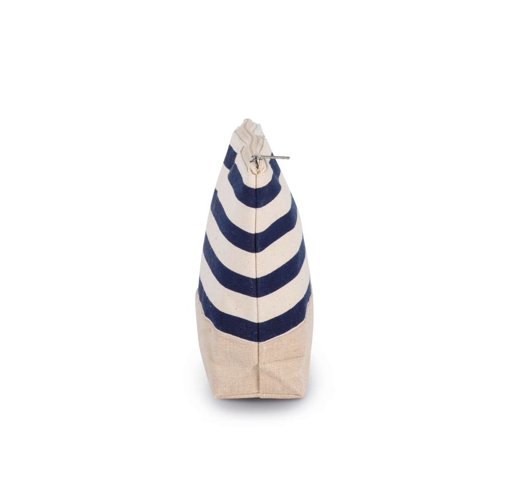 KI0752 - Tasje met marineprint voor accessoires