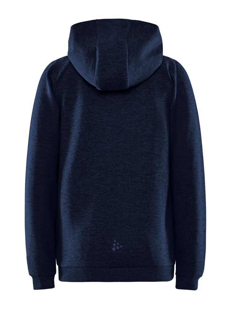 Craft - CORE Soul Full Zip Hood Jr Dark Navy 122/128