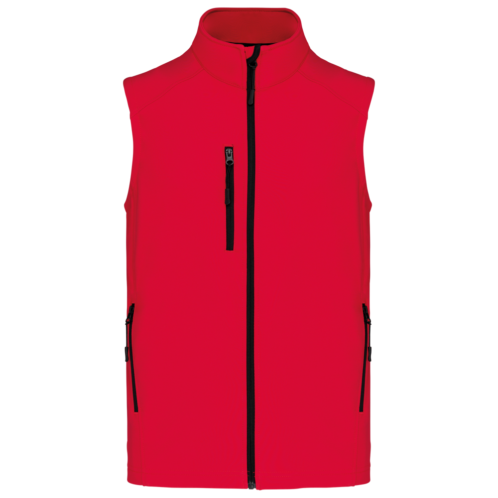 K403 - Softshell bodywarmer - Red