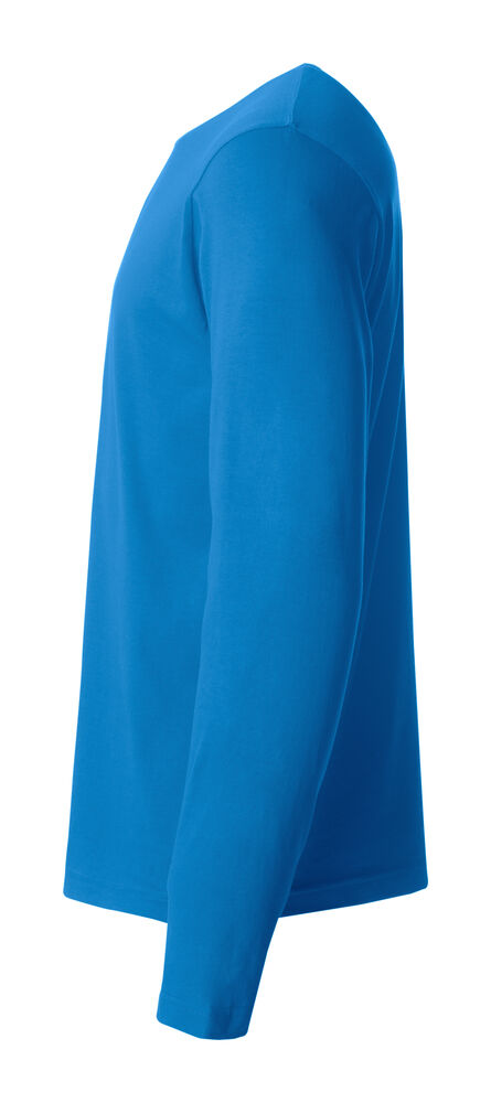 Clique - Basic-T L/S Kobalt L