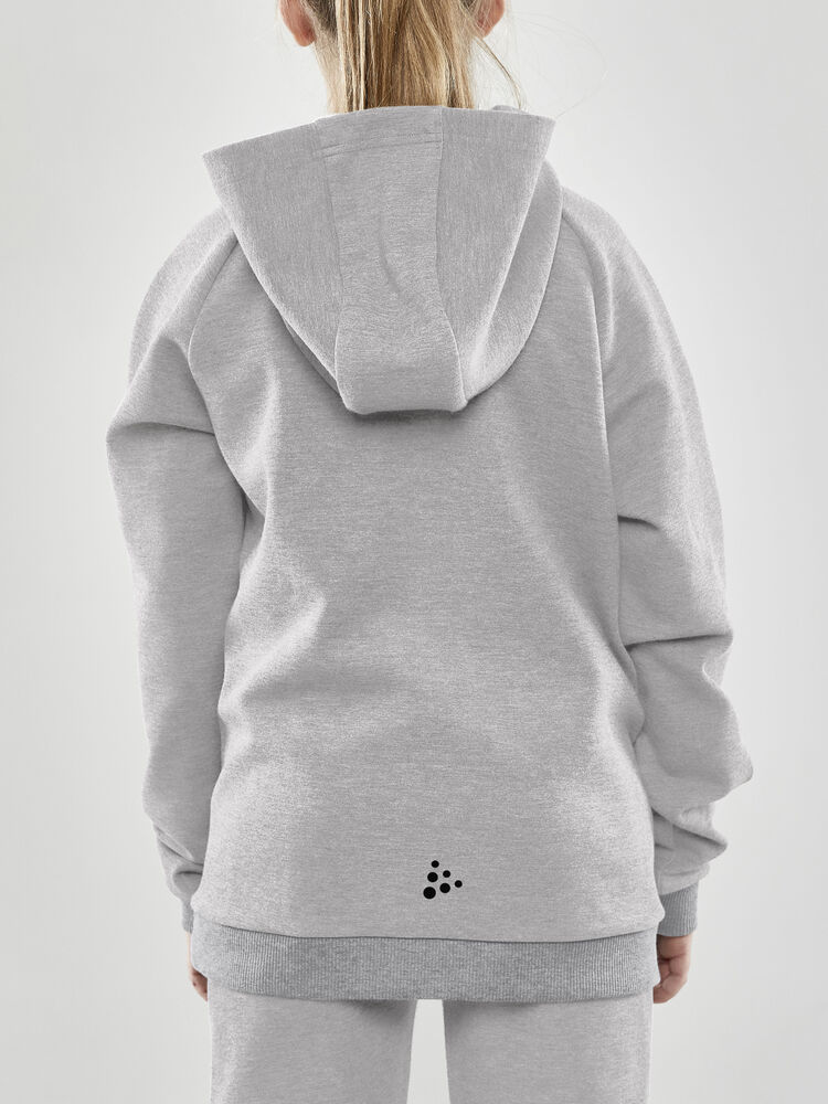 Craft - CORE Soul Hood Sweatshirt Jr Grey Melange 146/152