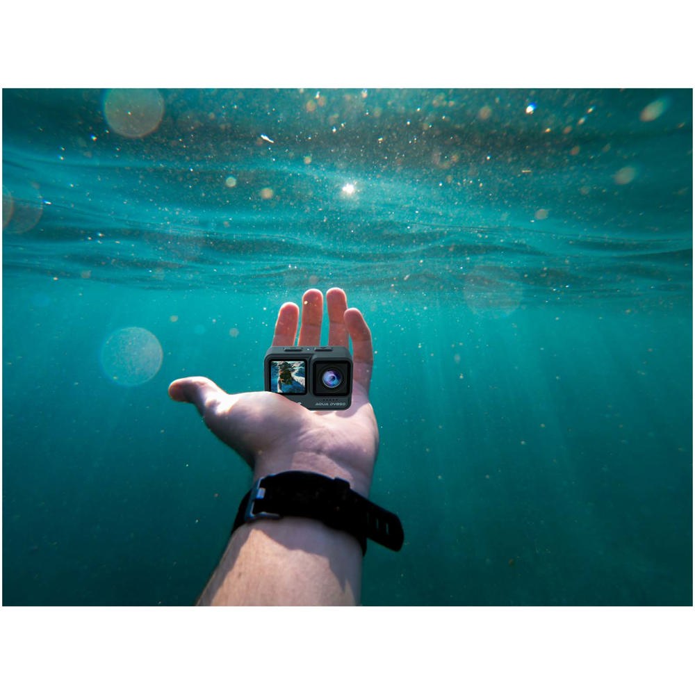 Prixton DV850 Aqua 4K actiecamera met dubbel scherm
