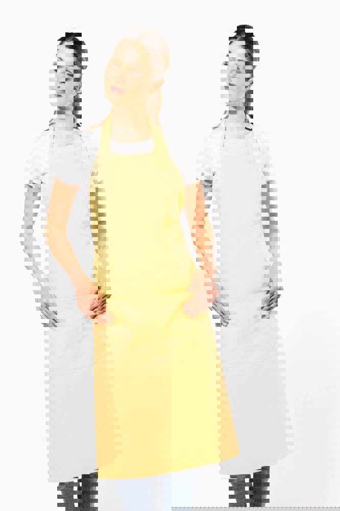 K8007 - Schort met zak van biologisch katoen