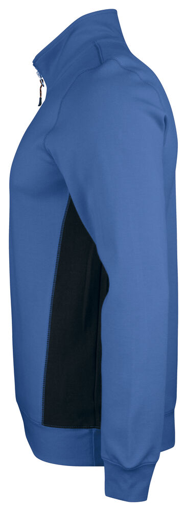 Jobman - 5401 Halfzip Sweatshirt Hemelsblauw/Zwart S