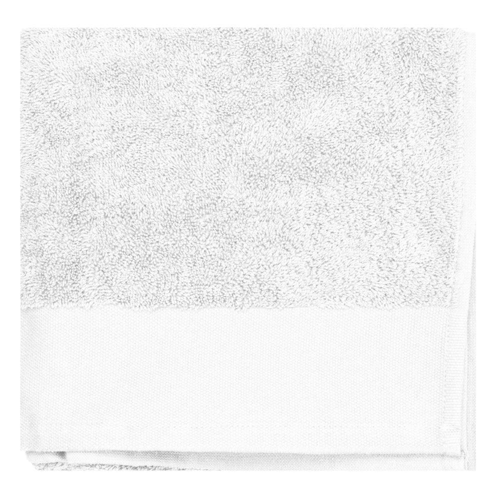 - Biologische handdoek 100 x 50 cm - White